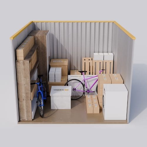110 sq ft unit