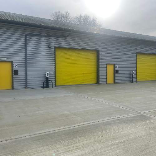 Industrial unit fronts