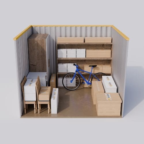90 sq ft unit